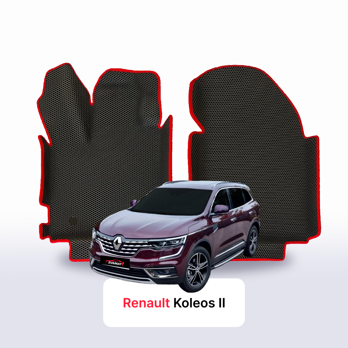 Alfombrillas 3D EVA para Renault Koleos 2 gen 2016-2024 años SUV