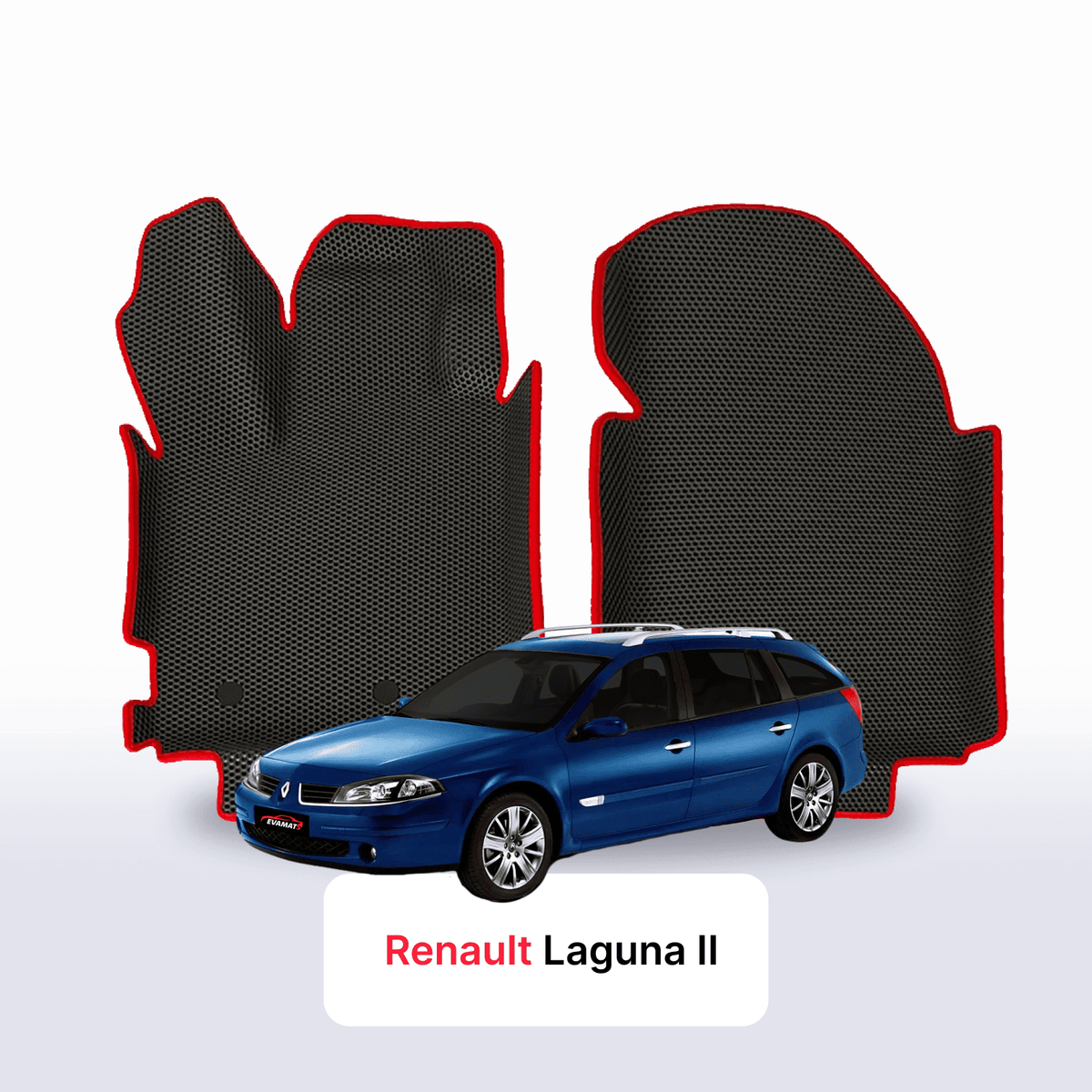 Alfombrillas 3D EVA para Renault Laguna 2 gen 2001-2008 años FAMILIAR