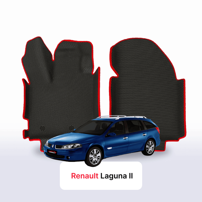 Alfombrillas 3D EVA para Renault Laguna 2 gen 2001-2008 años FAMILIAR
