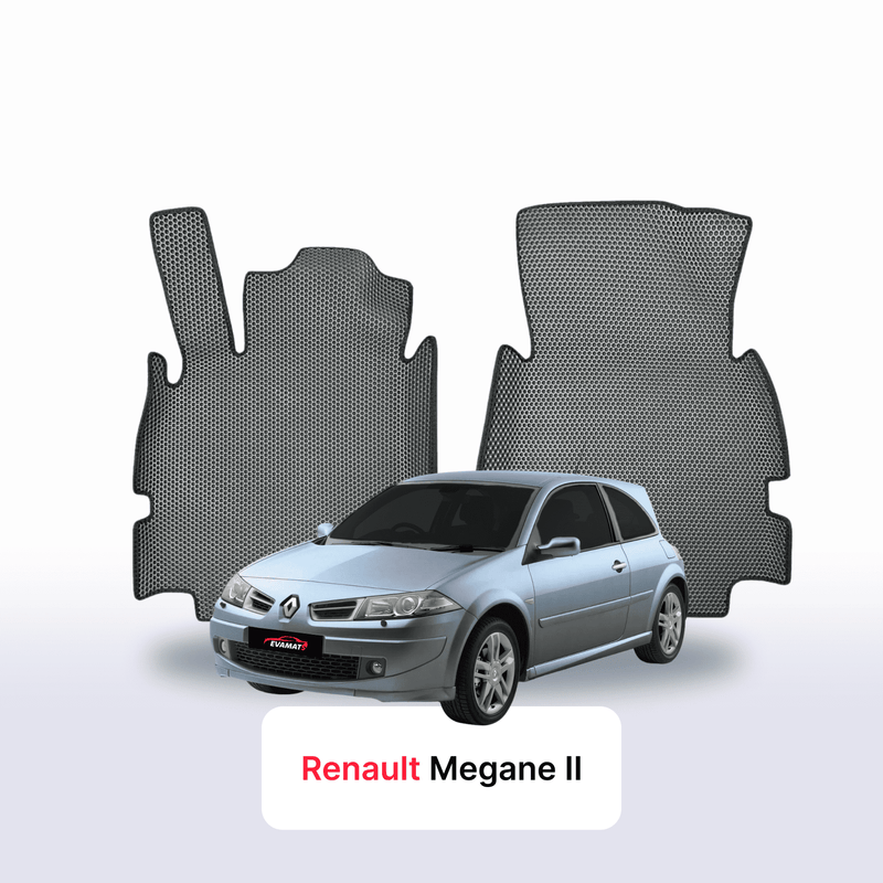 Alfombrillas 3D EVA para Renault Megane 2 gen 2002-2009 años HATCHBACK 3 PUERTAS