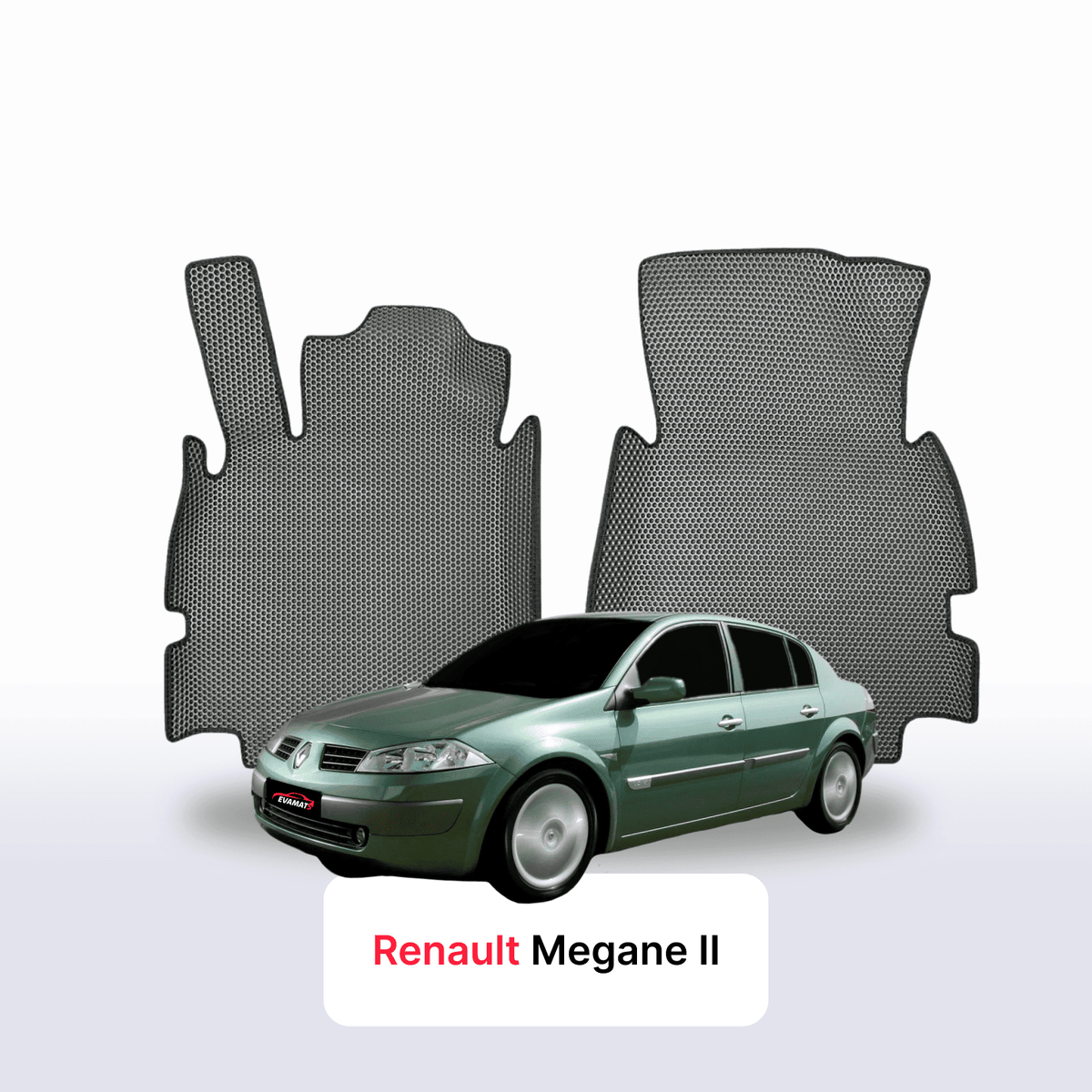 Alfombrillas 3D EVA para Renault Megane 2 gen 2002-2009 años SEDÁN