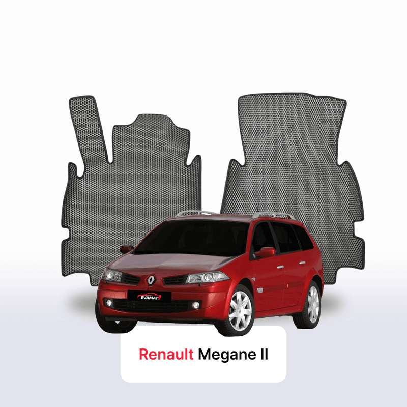 Alfombrillas 3D EVA para Renault Megane 2 gen 2002-2009 años FAMILIAR