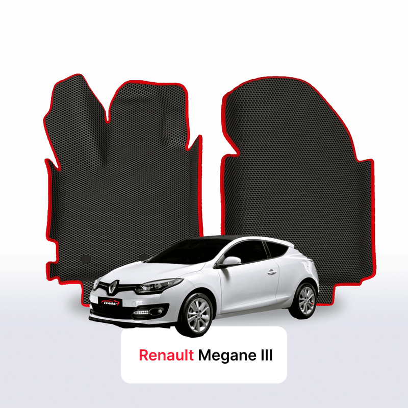 Alfombrillas 3D EVA para Renault Megane 3 gen 2008-2016 años HATCHBACK 3 PUERTAS