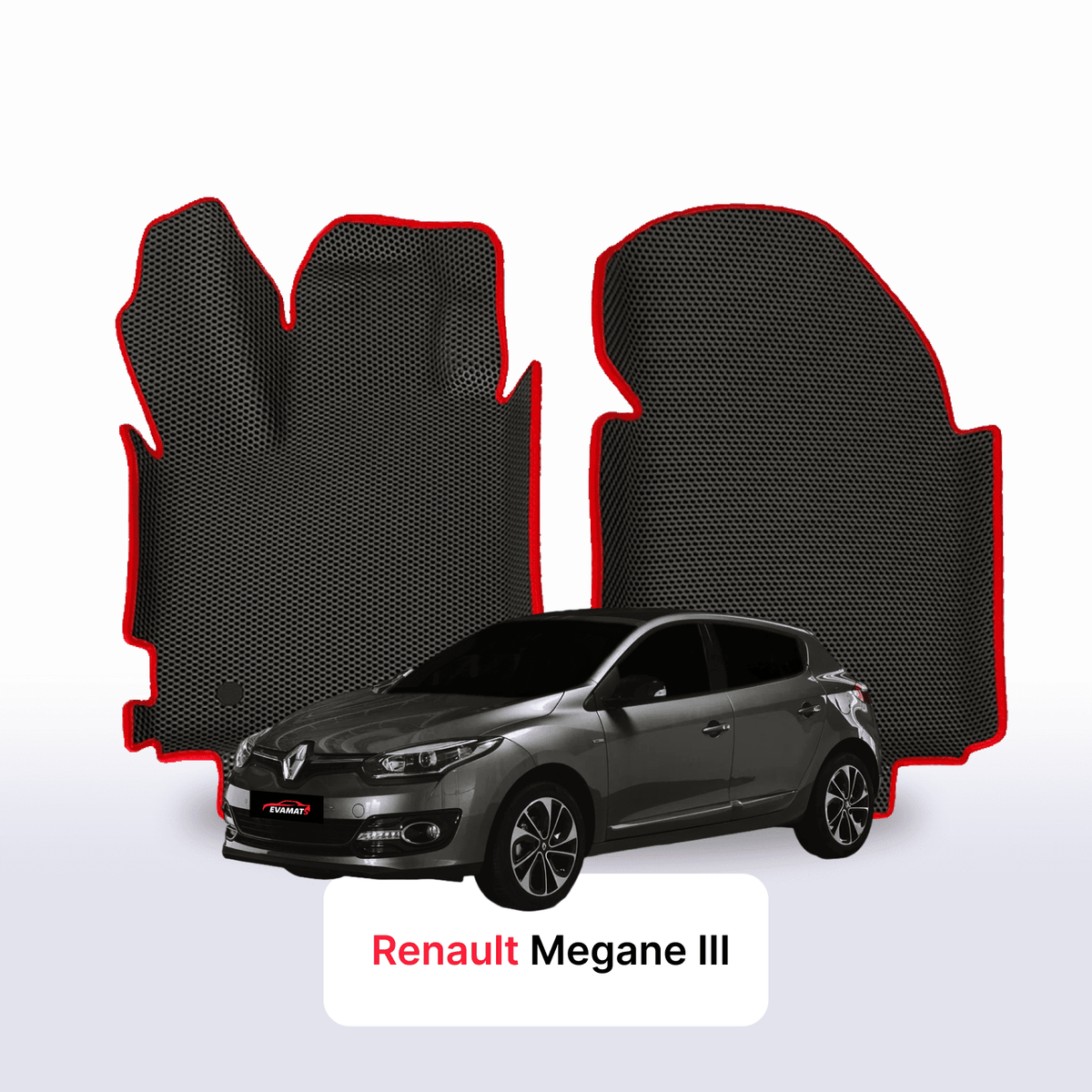 Alfombrillas 3D EVA para Renault Megane 3 gen 2008-2016 años HATCHBACK 5 PUERTAS