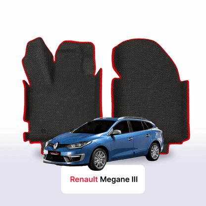 Alfombrillas 3D EVA para Renault Megane 3 gen 2008-2016 años FAMILIAR