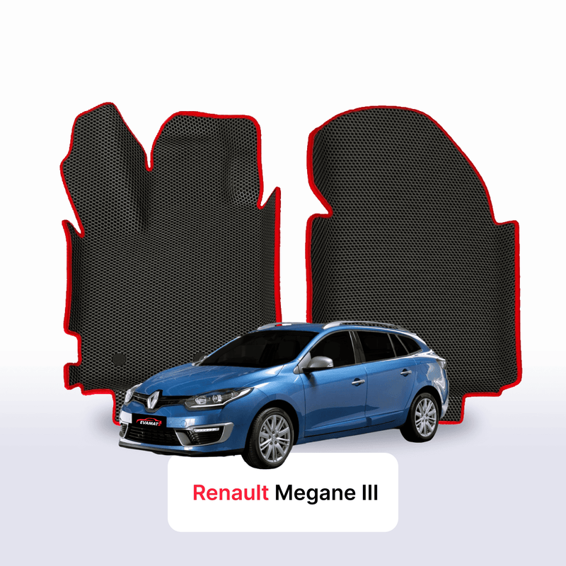 Alfombrillas 3D EVA para Renault Megane 3 gen 2008-2016 años FAMILIAR