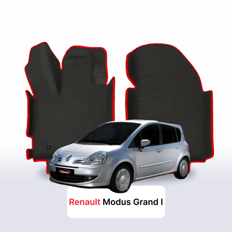 Alfombrillas 3D EVA para Renault Modus Grand 1 gen 2004-2012 años MONOVOLUMEN GRAND