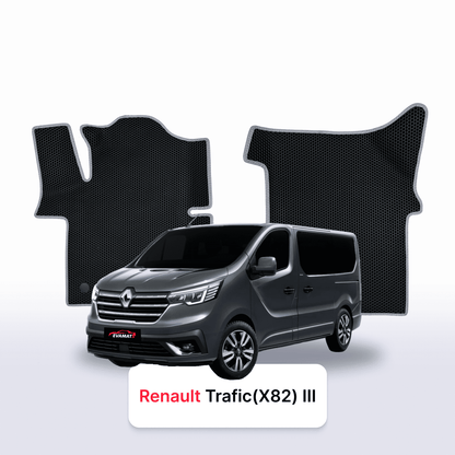 Alfombrillas 3D EVA para Renault Trafic(X82)(L1) 3 gen 2014-2027 años MINIBÚS