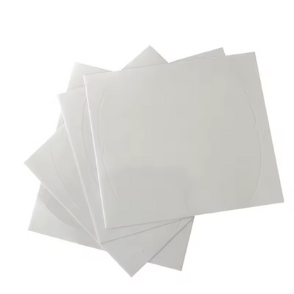 Lámina transparente protectora para manillas de puerta, juego de 4