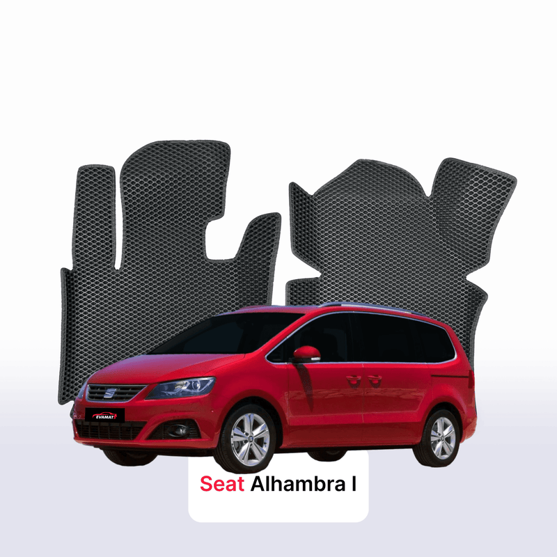 Alfombrillas 3D EVA para SEAT Alhambra 2 gen 2010-2020 años MONOVOLUMEN