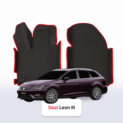 Alfombrillas 3D EVA para SEAT Leon 3 gen 2012-2020 años FAMILIAR