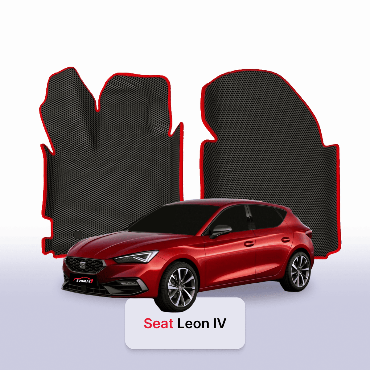 Alfombrillas 3D EVA para SEAT Leon 4 gen 2020-2028 años HATCHBACK 5 PUERTAS