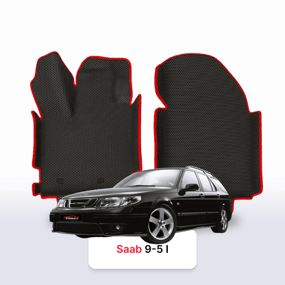 Alfombrillas 3D EVA para Saab 9-5 1 gen 1997-2010 años FAMILIAR