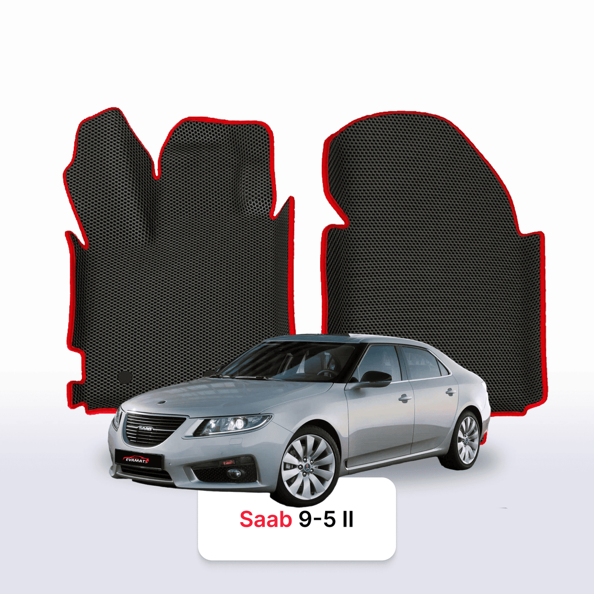 Alfombrillas 3D EVA para Saab 9-5 2 gen 2010-2012 años SEDÁN