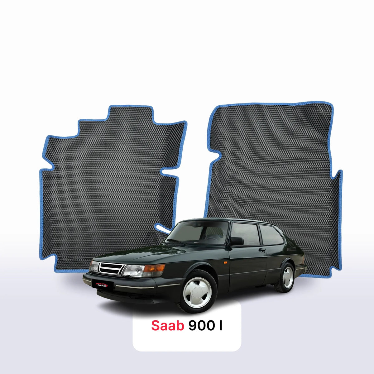 Alfombrillas 3D EVA para Saab 900 1 gen 1978-1993 años HATCHBACK 3 PUERTAS