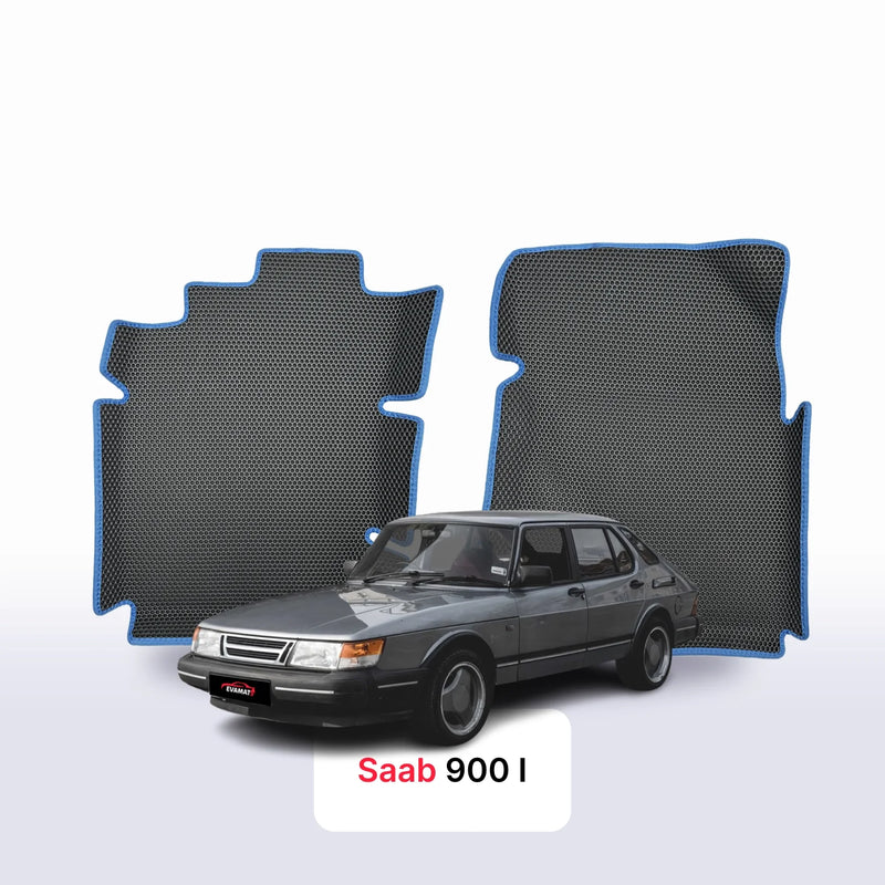 Alfombrillas 3D EVA para Saab 900 1 gen 1978-1993 años HATCHBACK 5 PUERTAS