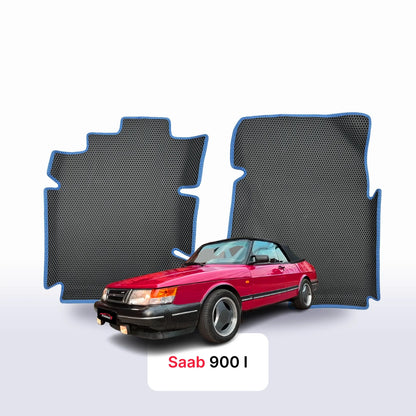 Alfombrillas 3D EVA para Saab 900 1 gen 1978-1993 años DESCAPOTABLE