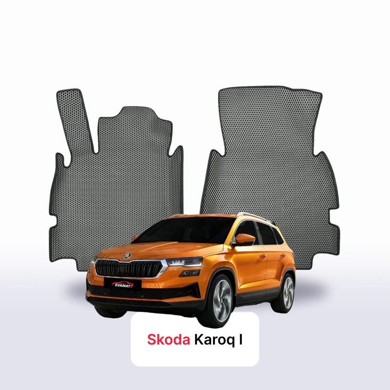 Alfombrillas 3D EVA para Skoda Karoq 1 gen 2017-2028 años SUV