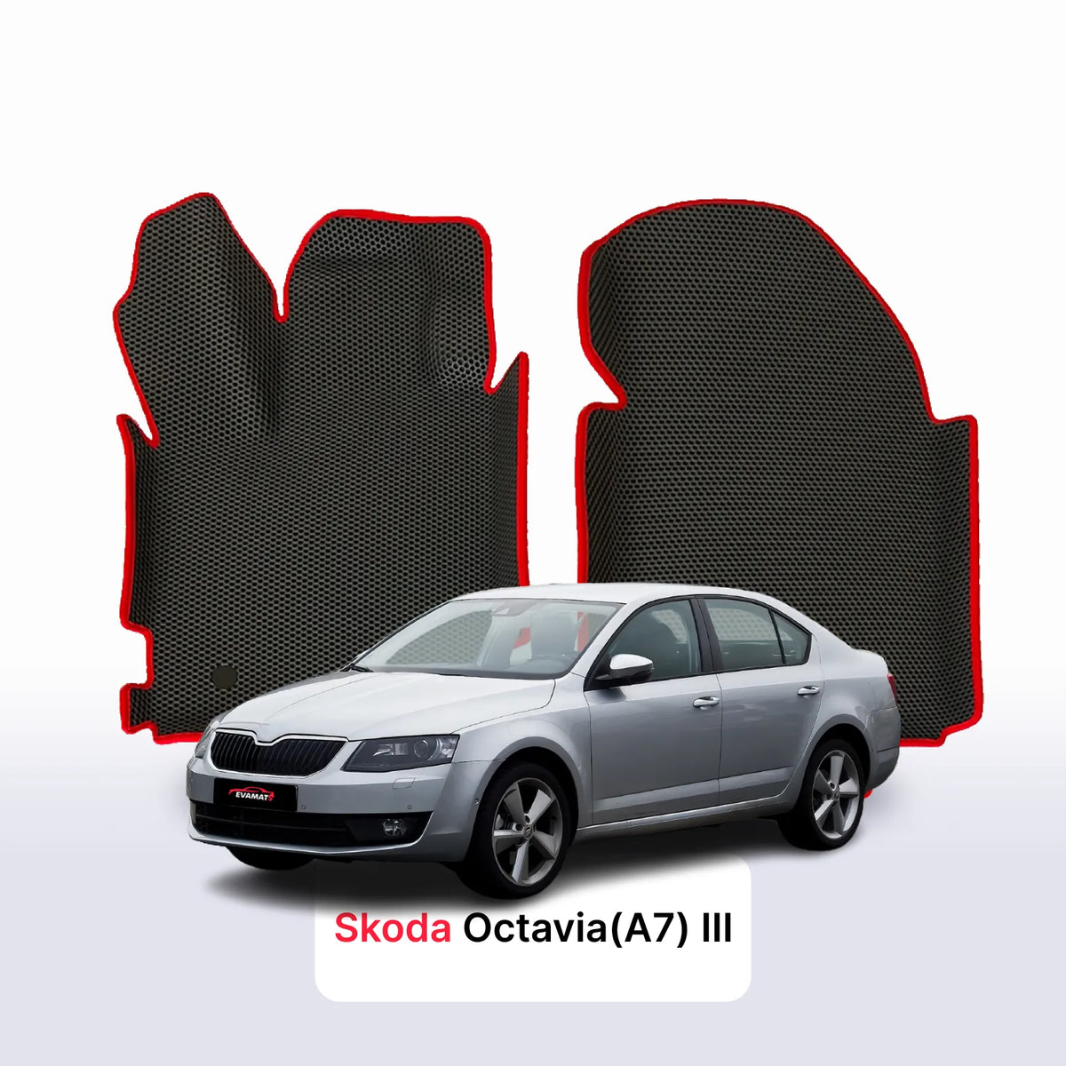 Alfombrillas 3D EVA para Skoda Octavia(A7) pre-restyling 3 gen 2012-2016 años LIFTBACK