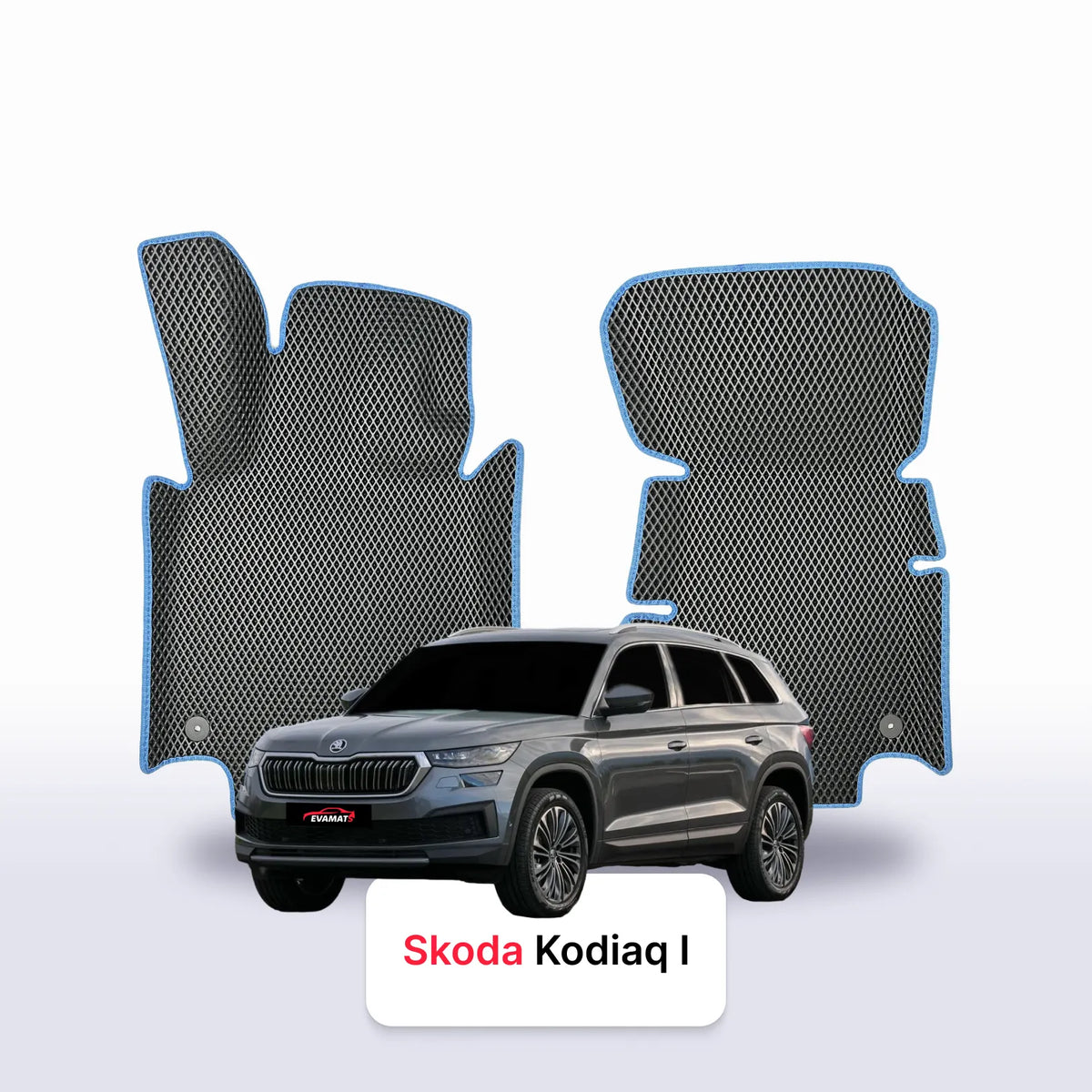 Alfombrillas 3D EVA para Skoda Kodiaq 1 gen 2016-2024 años SUV