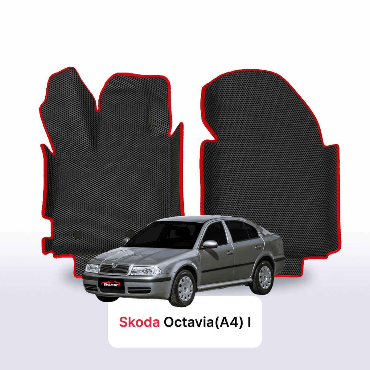 Alfombrillas 3D EVA para Skoda Octavia(A4) restyling 1 gen 2000-2010 años LIFTBACK