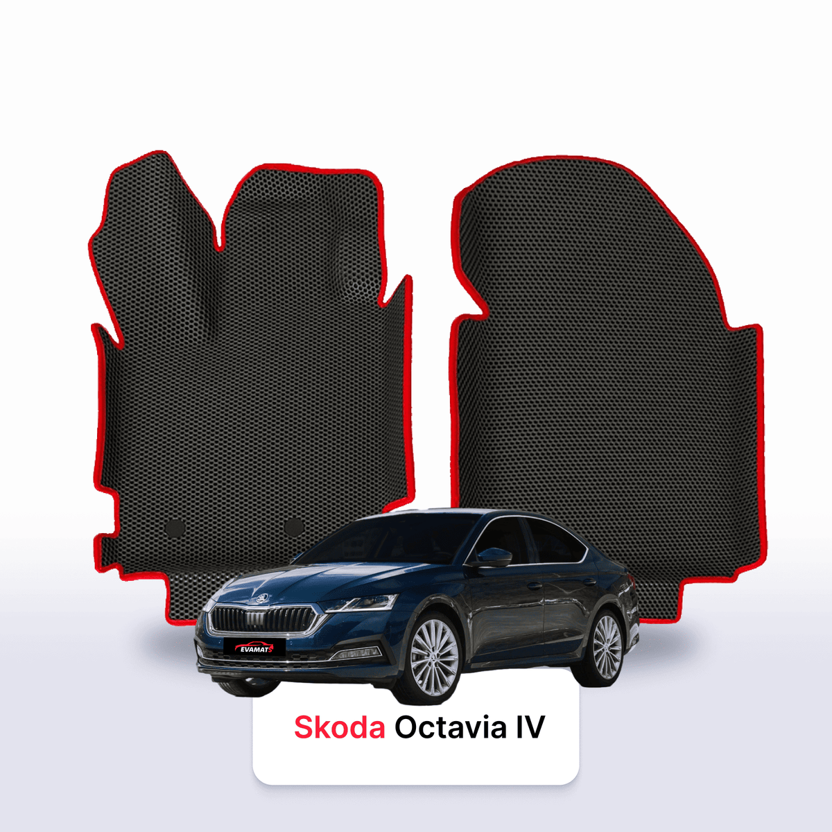 Alfombrillas 3D EVA para Skoda Octavia(A8) 4 gen 2019-2028 años LIFTBACK