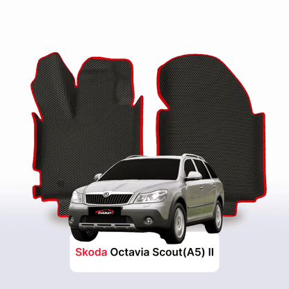 Alfombrillas 3D EVA para Skoda Octavia Scout(A5) 2 gen 2004-2013 años FAMILIAR