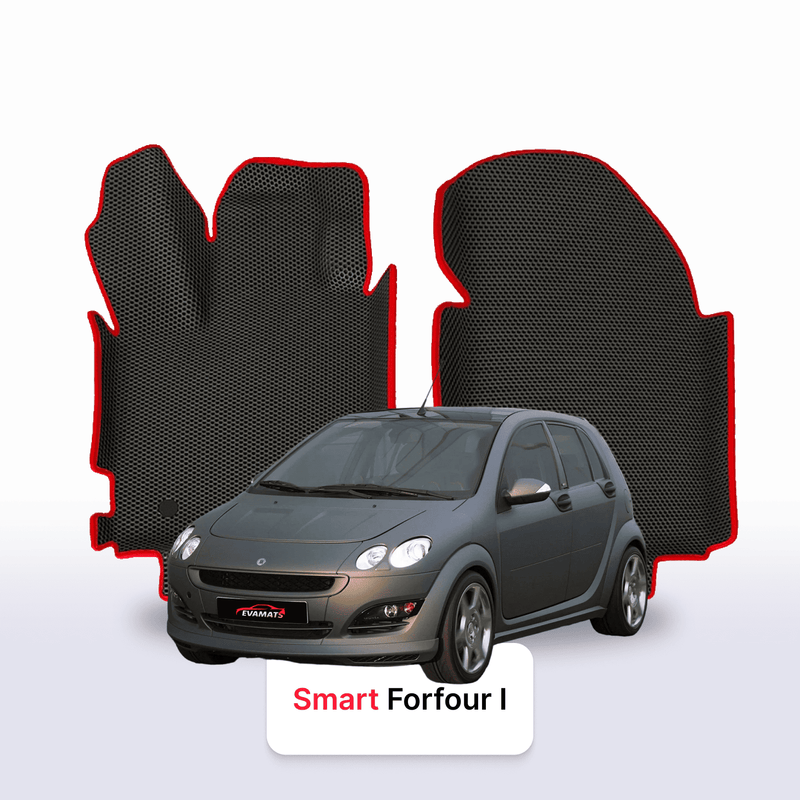Alfombrillas 3D EVA para Smart Forfour 1 gen 2004-2006 años HATCHBACK 5 PUERTAS