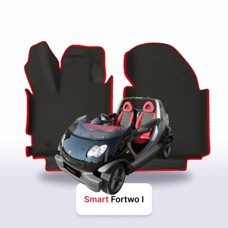 Alfombrillas 3D EVA para Smart Fortwo 1 gen 1998-2007 años CROSSBLADE