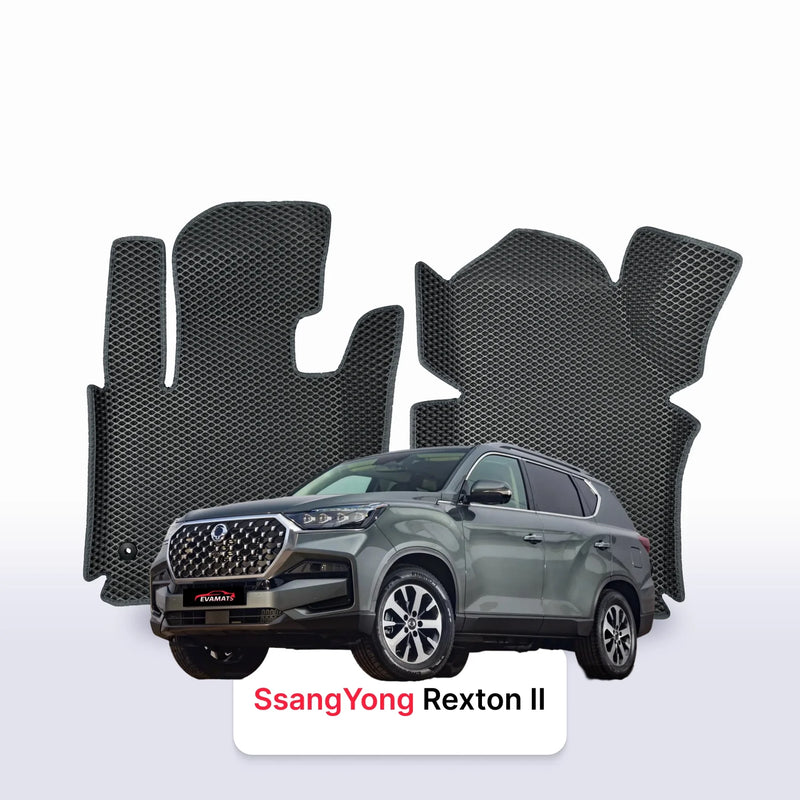 Alfombrillas 3D EVA para SsangYong Rexton 2 gen 2017-2028 años SUV 5 PUERTAS