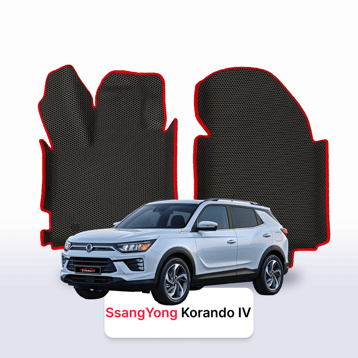 Alfombrillas 3D EVA para SsangYong Korando 4 gen 2019-2028 años SUV 5 PUERTAS