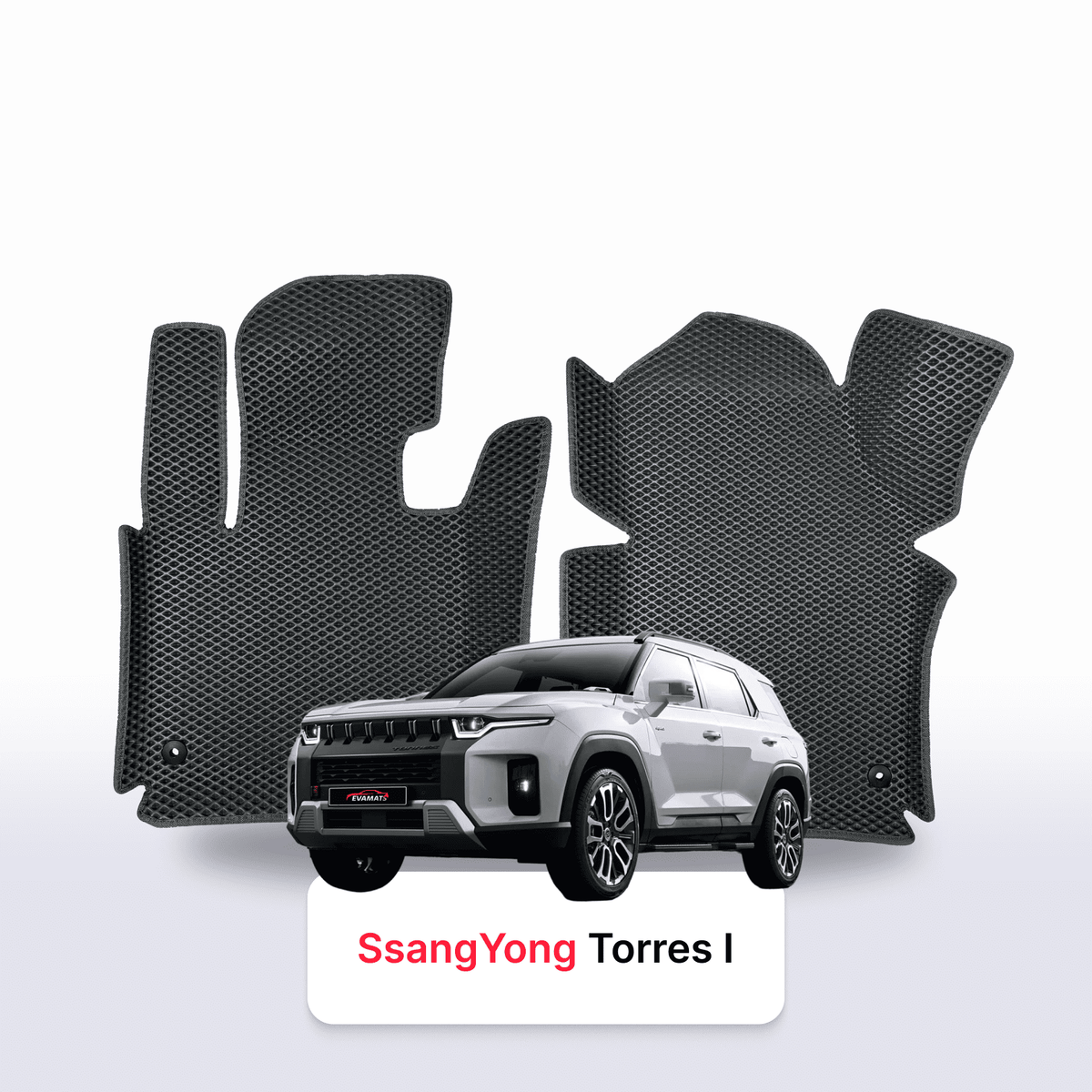 Alfombrillas 3D EVA para SsangYong Torres 1 gen 2022-2028 años SUV
