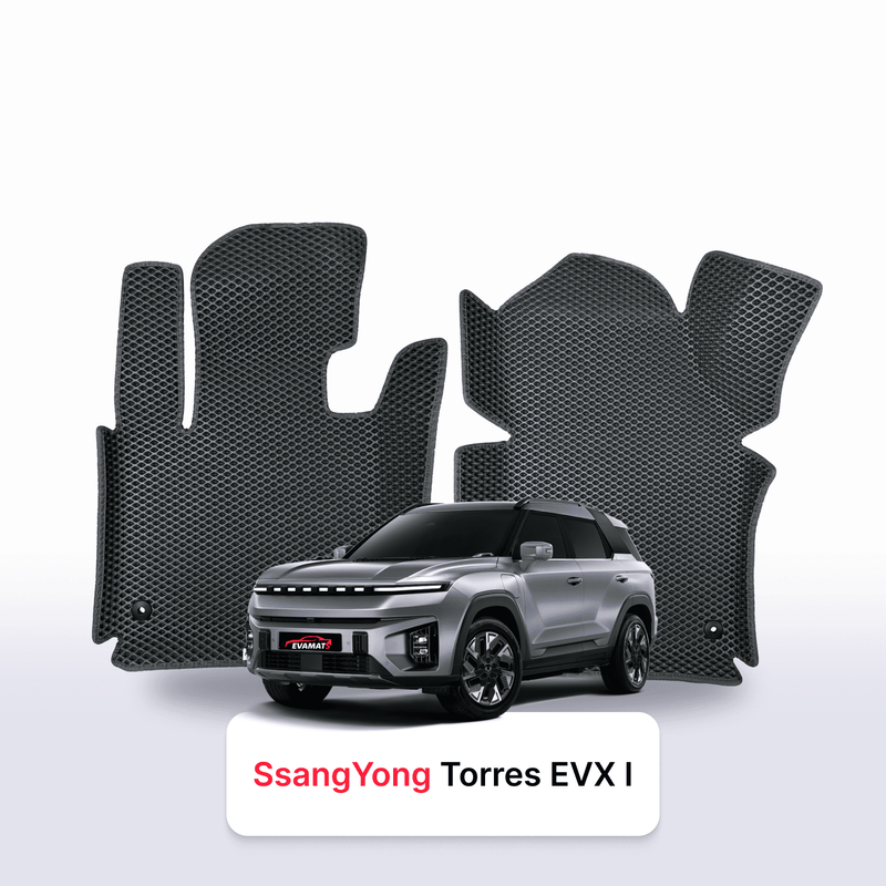 Alfombrillas 3D EVA para SsangYong Torres EVX 1 gen 2023-2028 años SUV