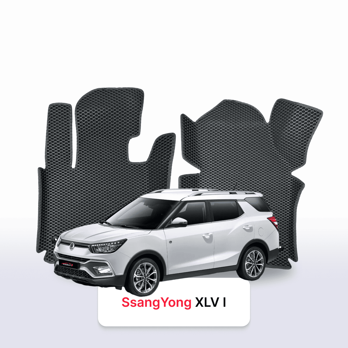 Alfombrillas 3D EVA para SsangYong XLV 1 gen 2016-2028 años SUV