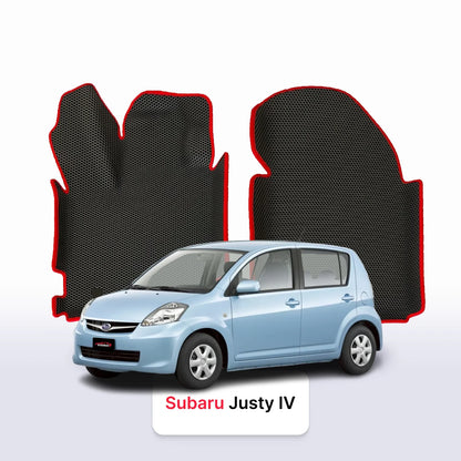 Alfombrillas 3D EVA para Subaru Justy 4 gen 2001-2008 años HATCHBACK 5 PUERTAS