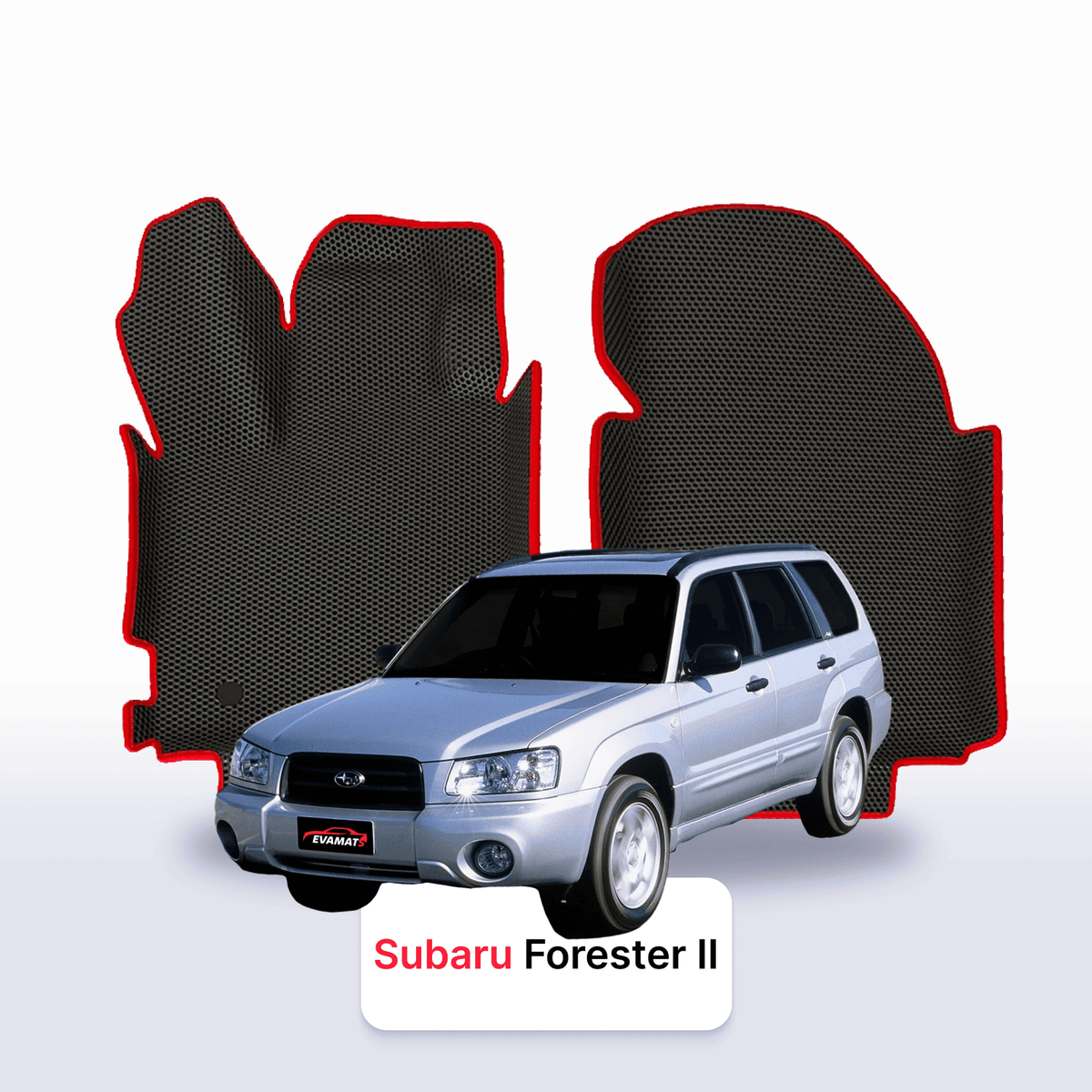 Alfombrillas 3D EVA para Subaru Forester pre-restyling(SG) 2 gen 2002-2006 años SUV