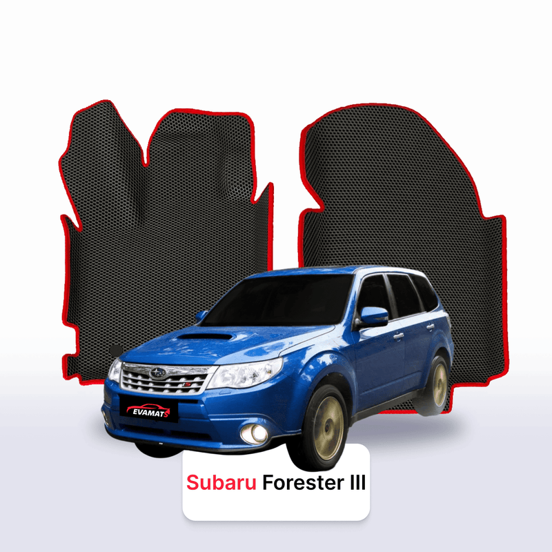 Alfombrillas 3D EVA para Subaru Forester tS(SH) 3 gen 2011-2013 años SUV