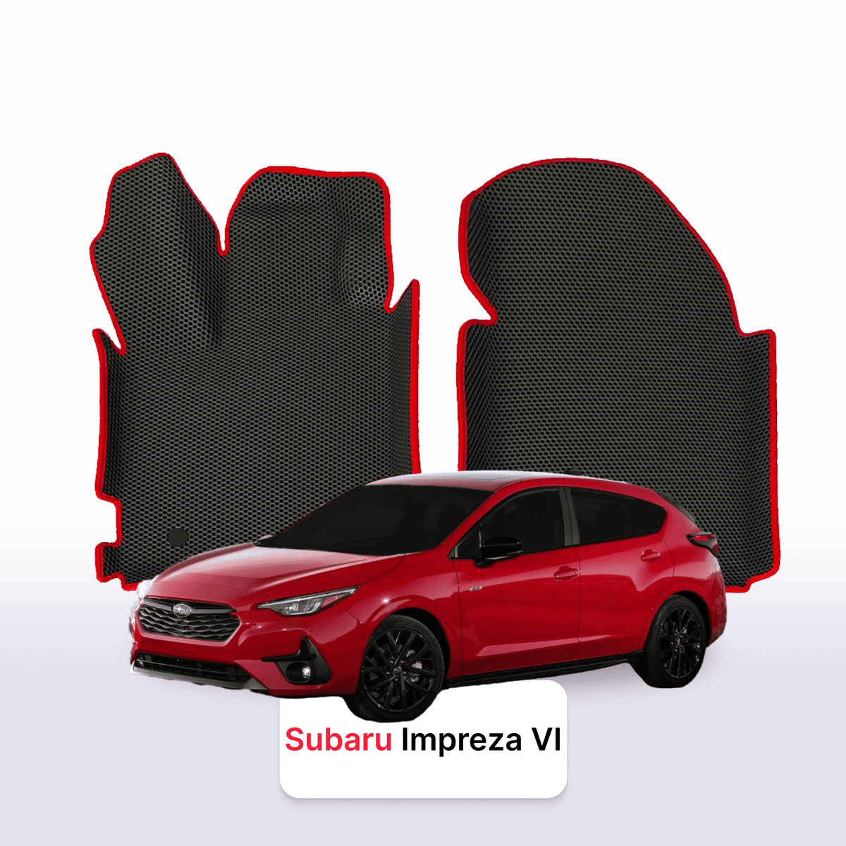Alfombrillas 3D EVA para Subaru Impreza 6 gen 2023-2028 años HATCHBACK 5 PUERTAS