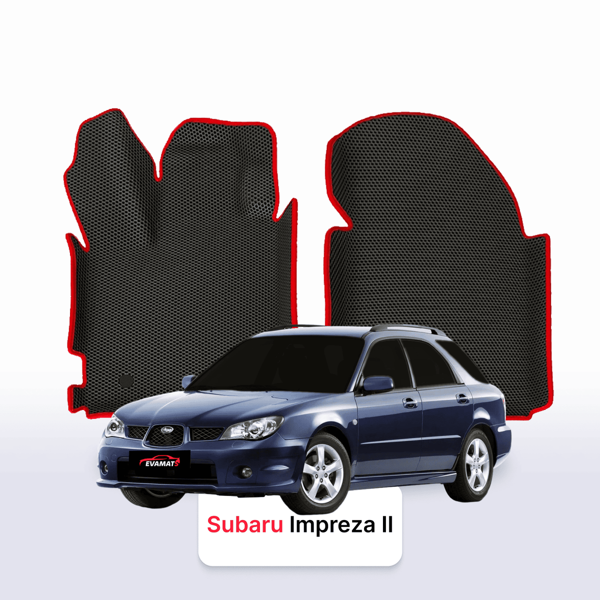 Alfombrillas 3D EVA para Subaru Impreza(GG) 2 gen 2000-2007 años FAMILIAR