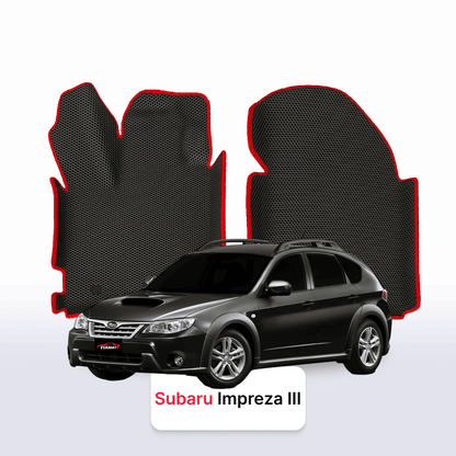 Alfombrillas 3D EVA para Subaru Impreza(XV) 3 gen 2007-2011 años HATCHBACK 5 PUERTAS