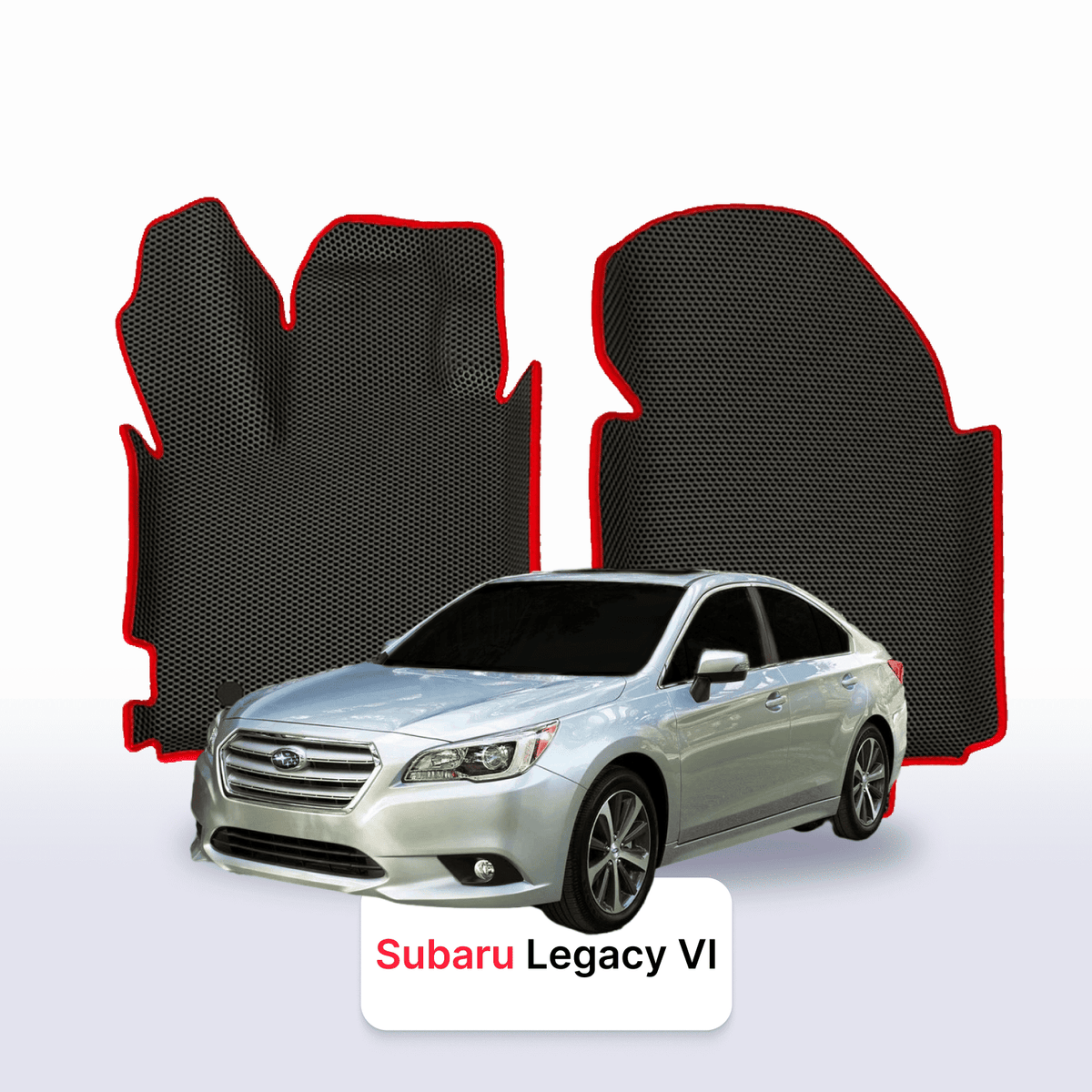 Alfombrillas 3D EVA para Subaru Legacy 6 gen 2014-2020 años SEDÁN