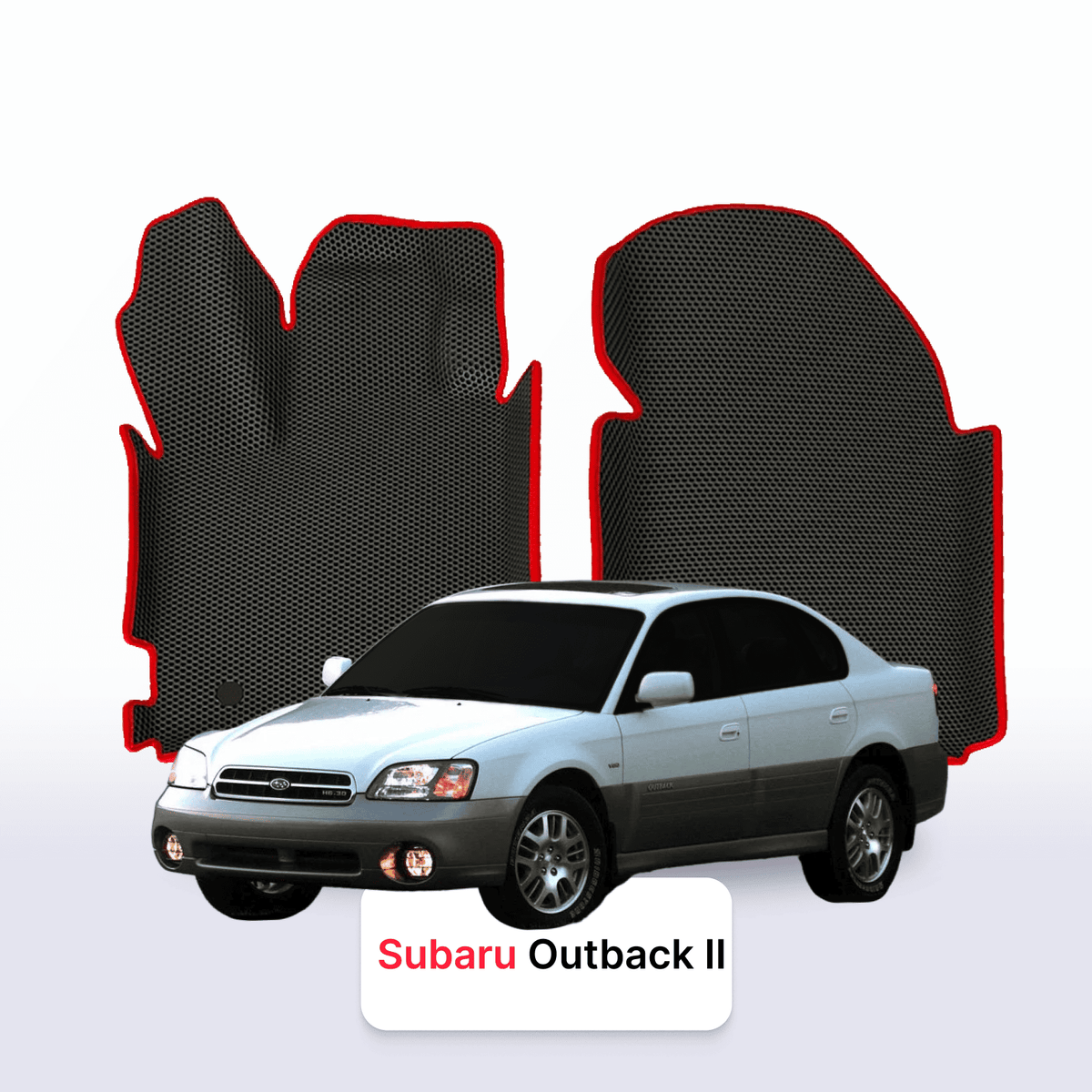 Alfombrillas 3D EVA para Subaru Outback 2 gen 1998-2004 años SEDÁN