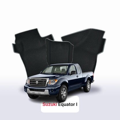 Alfombrillas 3D EVA para Suzuki Equator 1 gen 2004-2015 años PICK-UP CABINA SIMPLE
