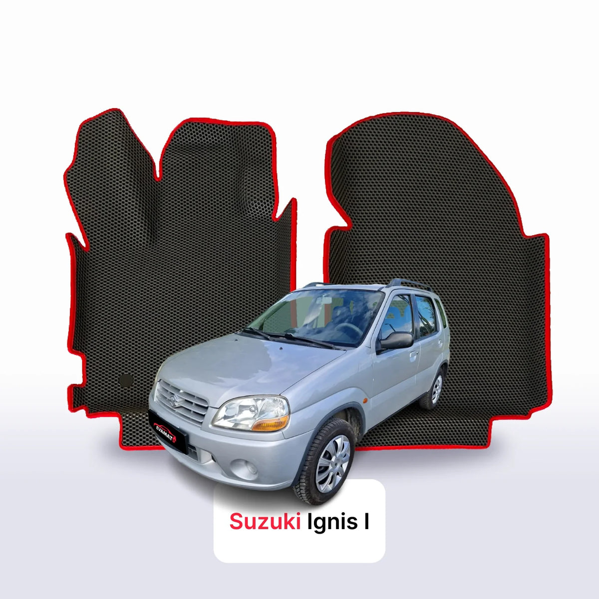 Alfombrillas 3D EVA para Suzuki Ignis 1 gen 2000-2006 años HATCHBACK 5 PUERTAS