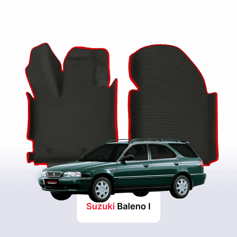 Alfombrillas 3D EVA para Suzuki Baleno 1 gen 1995-2002 años FAMILIAR