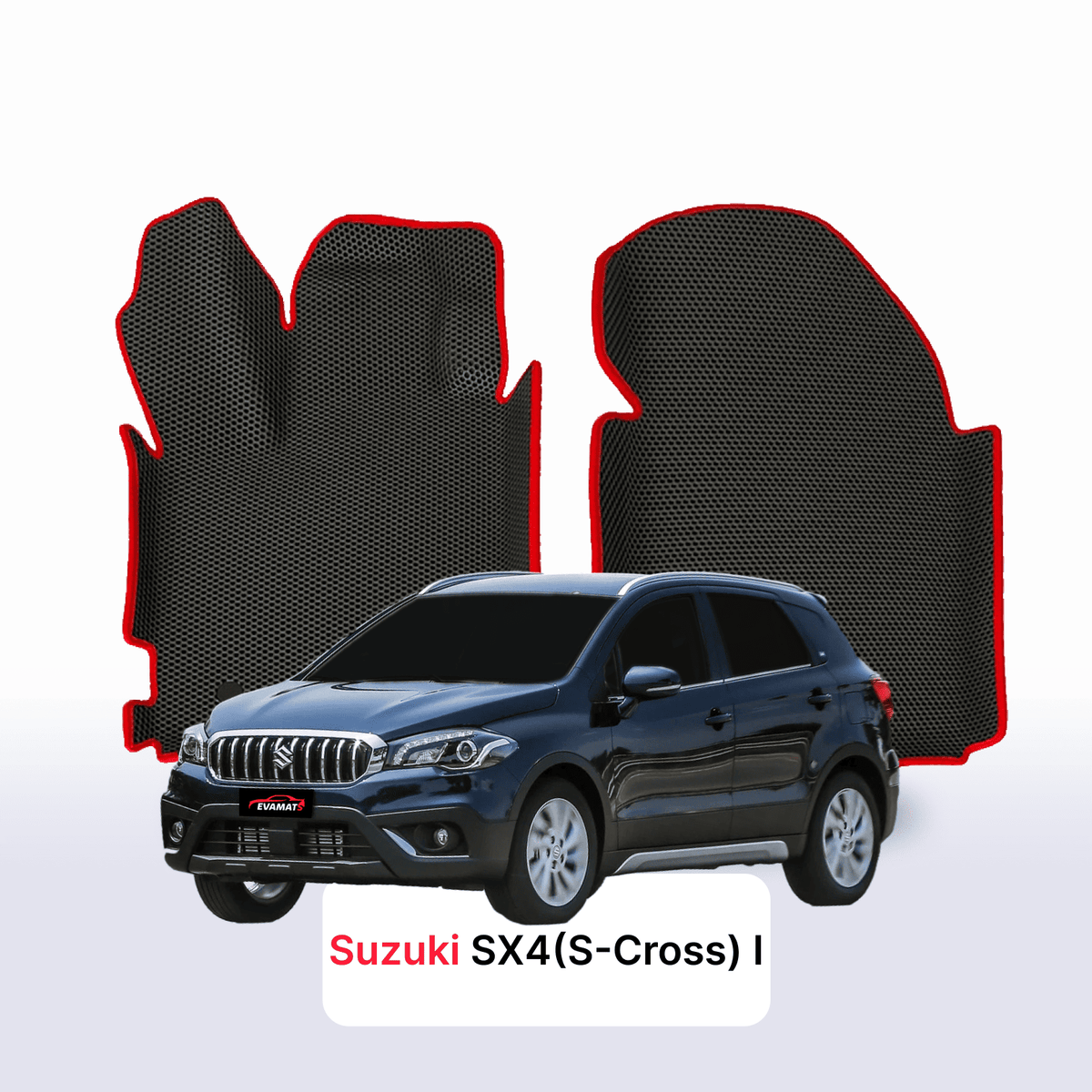 Alfombrillas 3D EVA para Suzuki SX4(S-Cross) 1 gen 2013-2022 años HATCHBACK 5 PUERTAS
