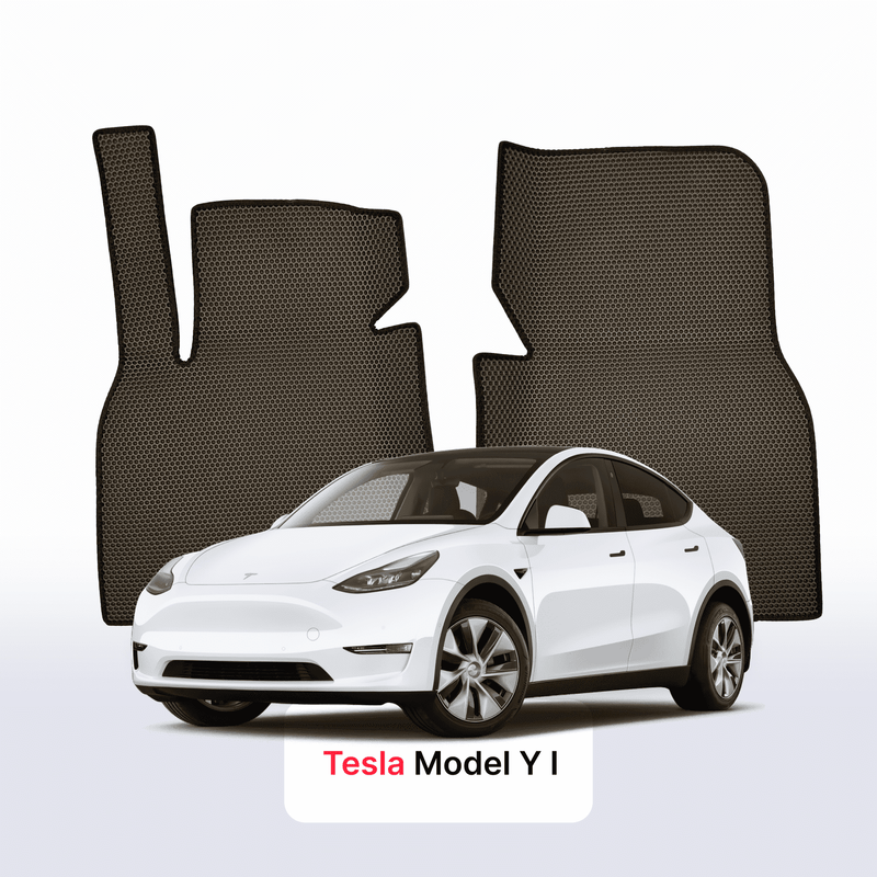 Alfombrillas 3D EVA para Tesla Model Y Long Range 1 gen 2015-2028 años SUV 5 PLAZAS