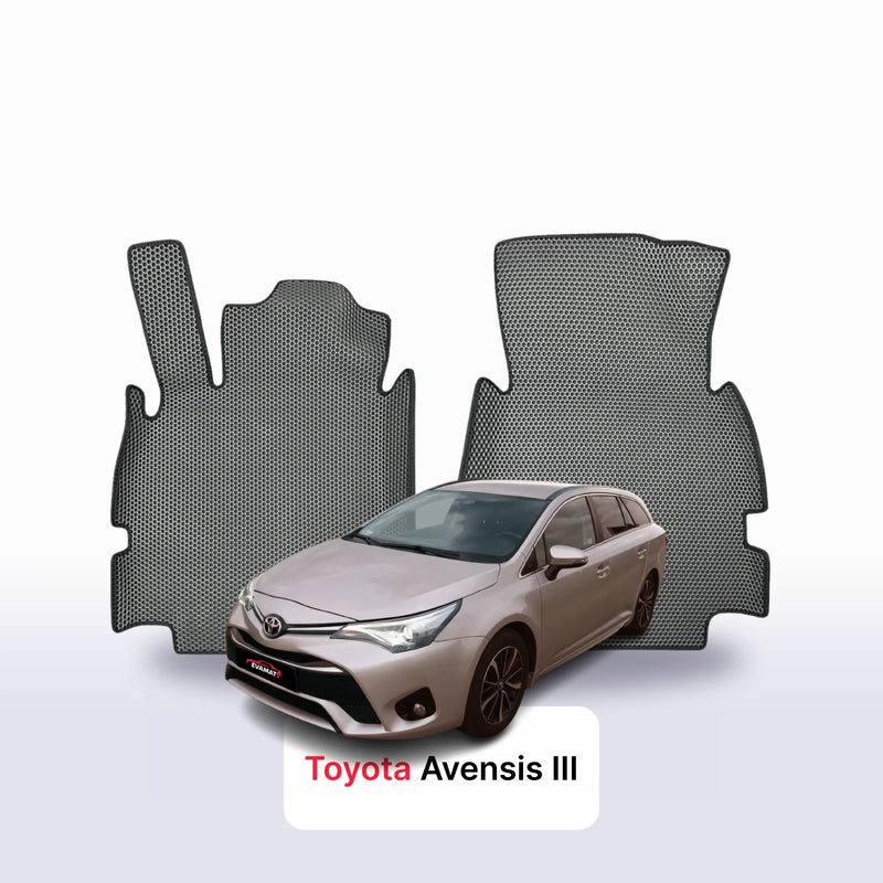 Alfombrillas 3D EVA para Toyota Avensis 3 gen restyling 2015-2018 años FAMILIAR