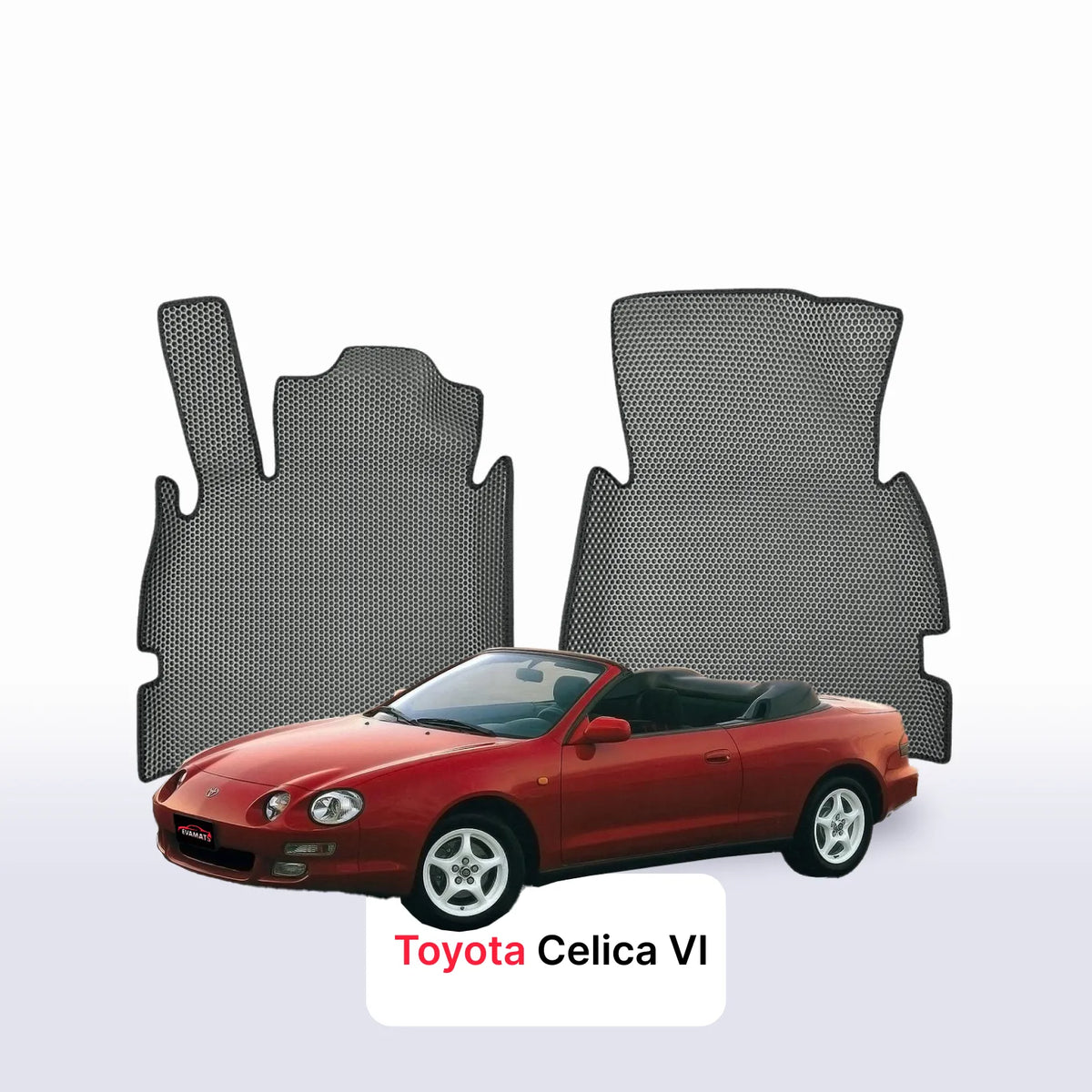 Alfombrillas 3D EVA para Toyota Celica 6 gen 1993-1999 años DESCAPOTABLE