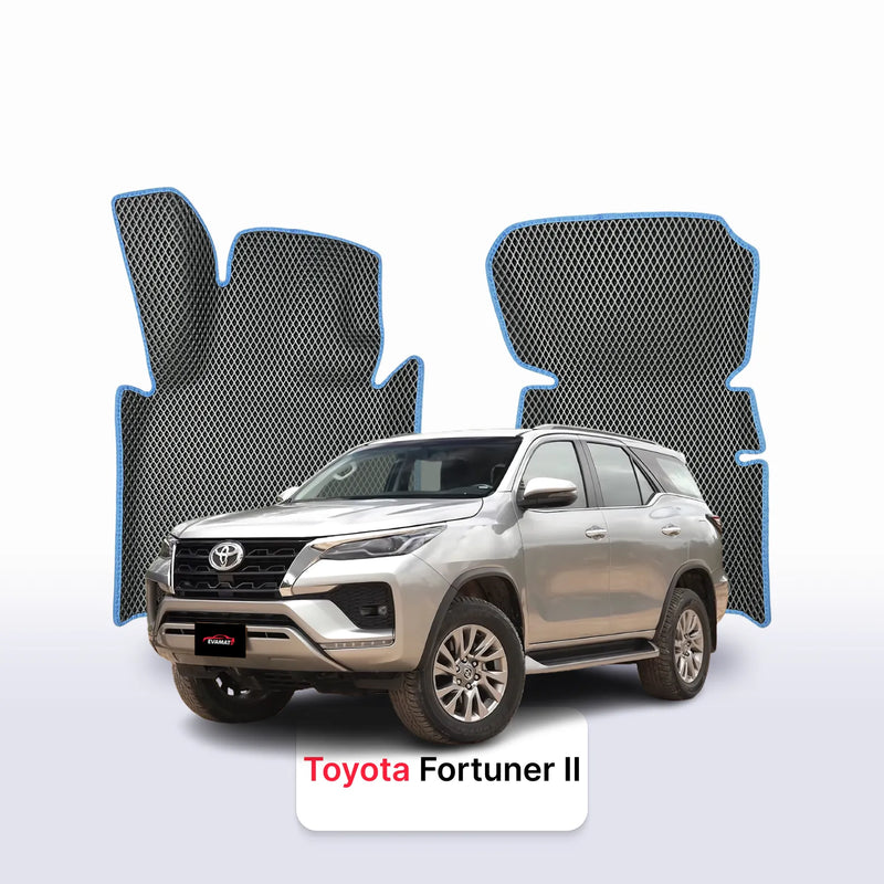 Alfombrillas 3D EVA para Toyota Fortuner 2 gen 2015-2028 años SUV
